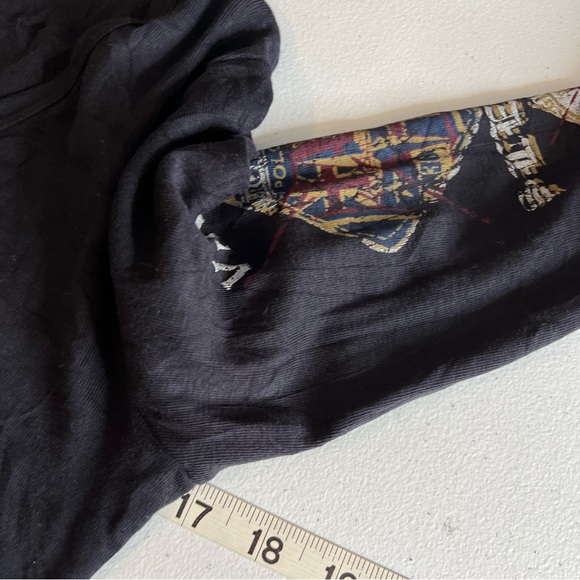 Sledge USA Graphic Tee Sz M Navy Polo Queen Royal Cricket Club UK - Picture 10 of 11